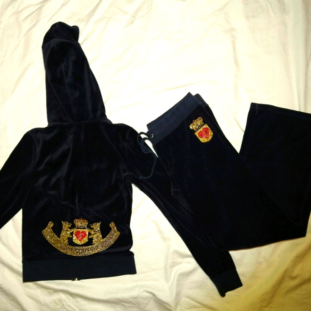 Juicy couture velour tracksuit